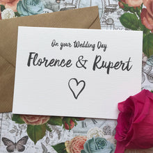 Load image into Gallery viewer, On Your Wedding Day Card-3-The Persnickety Co