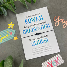 Load image into Gallery viewer, Exam Congratulations - Graduation Wish Bracelet
