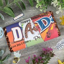 Load image into Gallery viewer, Happy Father's Day Dad Personalised Chocolate Bar