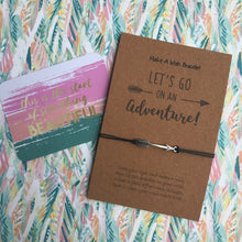 Load image into Gallery viewer, Adventure Wish Bracelet-3-The Persnickety Co