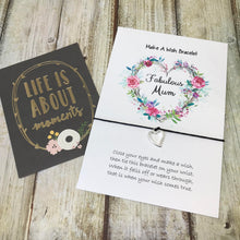 Load image into Gallery viewer, Fabulous Mum Wish Bracelet-The Persnickety Co