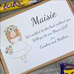 Load image into Gallery viewer, Flower Girl Proposal Chocolate Box-6-The Persnickety Co