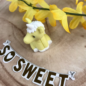 Yellow Unicorn Eraser-7-The Persnickety Co