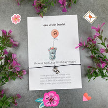 Load image into Gallery viewer, Have A Koalaty Birthday Wish Bracelet-6-The Persnickety Co