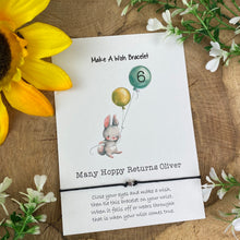 Load image into Gallery viewer, Many Hoppy Returns Wish Bracelet-The Persnickety Co