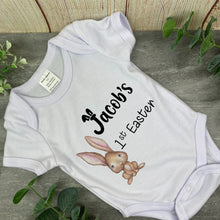 Load image into Gallery viewer, Cute Bunny 1st Easter Bib and Vest