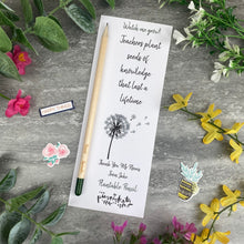 Load image into Gallery viewer, Teacher Gift - Sprout Pencil, Bloomin' Marvellous Teacher