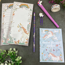 Load image into Gallery viewer, Unicorn Stationery Set
