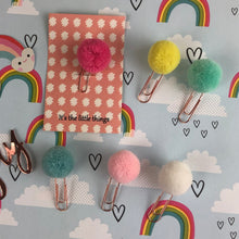 Load image into Gallery viewer, Pom Pom PaperClip-8-The Persnickety Co