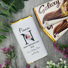 Load image into Gallery viewer, Happy Mother's Day Nana Personalised Galaxy Bar