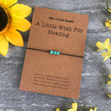 Load image into Gallery viewer, A Little Wish For Healing - Turquiose-2-The Persnickety Co