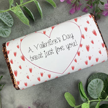 Load image into Gallery viewer, Valentine's Day Hearts Chocolate Bar