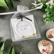 Load image into Gallery viewer, Personalised Name Bracelet With Hearts-The Persnickety Co