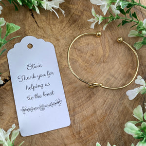 Bridesmaid Knot Bangle Thank You Gift-5-The Persnickety Co