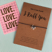 Load image into Gallery viewer, I Ruff You - Make A Wish Bracelet-4-The Persnickety Co