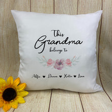 Load image into Gallery viewer, Grandma Personalised  Cushion