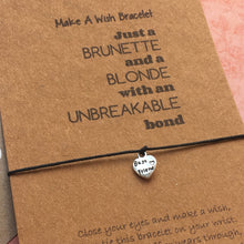 Load image into Gallery viewer, Just A Brunette and A Blonde With An Unbreakable Bond-3-The Persnickety Co