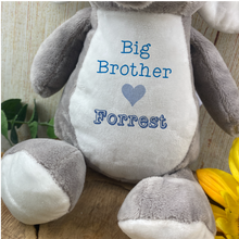 Load image into Gallery viewer, Personalised 'Big Brother' Elephant Soft Toy