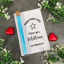 Load image into Gallery viewer, I Love You Millions - Father's Day Gift Star Design