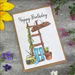 Load image into Gallery viewer, Happy Birthday Garden Plantable Seed Card