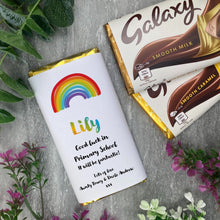 Load image into Gallery viewer, Good Luck In Primary School - Personalised Chocolate Bar