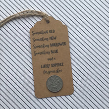 Load image into Gallery viewer, Lucky Sixpence For Bride-3-The Persnickety Co