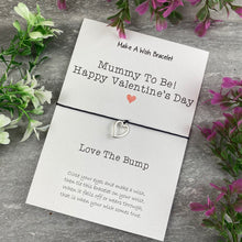 Load image into Gallery viewer, Mummy To Be Happy Valentine's Day Wish Bracelet-The Persnickety Co