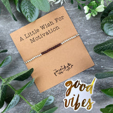 Load image into Gallery viewer, A Little Wish For Motivation - Beaded Bracelet-8-The Persnickety Co