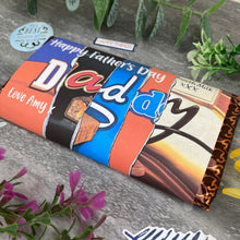 Load image into Gallery viewer, Happy Father&#39;s Day Daddy Personalised Chocolate Bar
