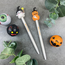 Load image into Gallery viewer, Halloween Ghost and Pumpkin Gel Pens-The Persnickety Co
