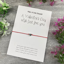 Load image into Gallery viewer, A Valentine's Wish Just For You - Wish Bracelet-The Persnickety Co