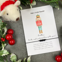 Load image into Gallery viewer, Nutcracker Christmas Wish Bracelet
