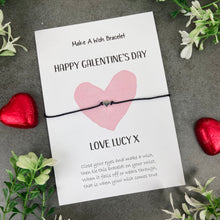 Load image into Gallery viewer, Happy Galentine's Day Wish Bracelet