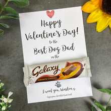 Load image into Gallery viewer, Personalised Dog Mum/Dad Valentines Gift