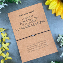 Load image into Gallery viewer, I'm Thinking Of You Wish Bracelet-4-The Persnickety Co