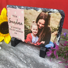 Load image into Gallery viewer, Personalised Slate Photo Print