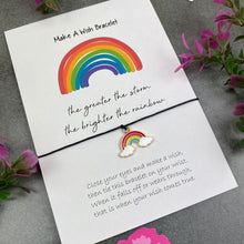 Load image into Gallery viewer, The Greater The Storm The Brighter The Rainbow-2-The Persnickety Co