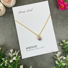 Load image into Gallery viewer, Dainty Crystal Necklace - Amethyst