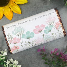 Load image into Gallery viewer, Teacher Gift - Personalised Chocolate Bar