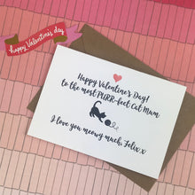 Load image into Gallery viewer, Happy Valentine's Day To The Most PURR-fect Cat Mum/Dad!-2-The Persnickety Co