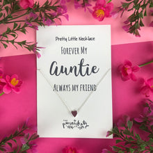 Load image into Gallery viewer, Forever My Auntie Always My Friend Necklace-2-The Persnickety Co