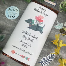 Load image into Gallery viewer, Pawfect Dog Dad Father's Day Chocolate Bar