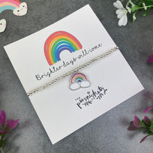 Load image into Gallery viewer, Brighter Days Will Come Beaded Bracelet