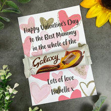 Load image into Gallery viewer, Personalised Valentines Chocolate Treat