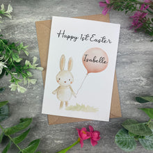 Load image into Gallery viewer, Personalised Happy 1st Easter Card