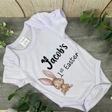 Load image into Gallery viewer, Cute Bunny 1st Easter Bib and Vest