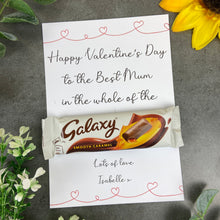Load image into Gallery viewer, Personalised Galaxy Valentines Gift-The Persnickety Co