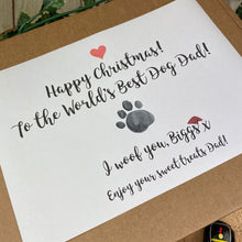 Load image into Gallery viewer, Happy Christmas Worlds Best Dog Mum/Dad Sweet Box-4-The Persnickety Co