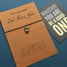 Load image into Gallery viewer, Owl Miss You Wish Bracelet-4-The Persnickety Co