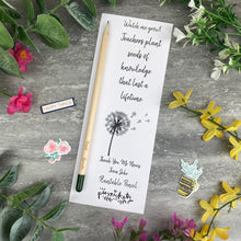 Load image into Gallery viewer, Teacher Gift - Sprout Pencil, Teachers Plant seeds Of Knowledge